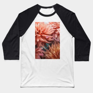 Vintage Dahlia Baseball T-Shirt